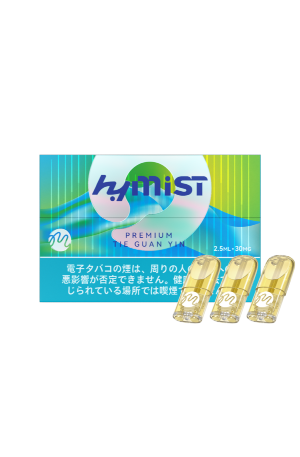 R5 Smart Pod System 交換用POD カートリッジ pod 2.5ml 3個入 プレミアム鉄観音 Premium Tie Guan Yin