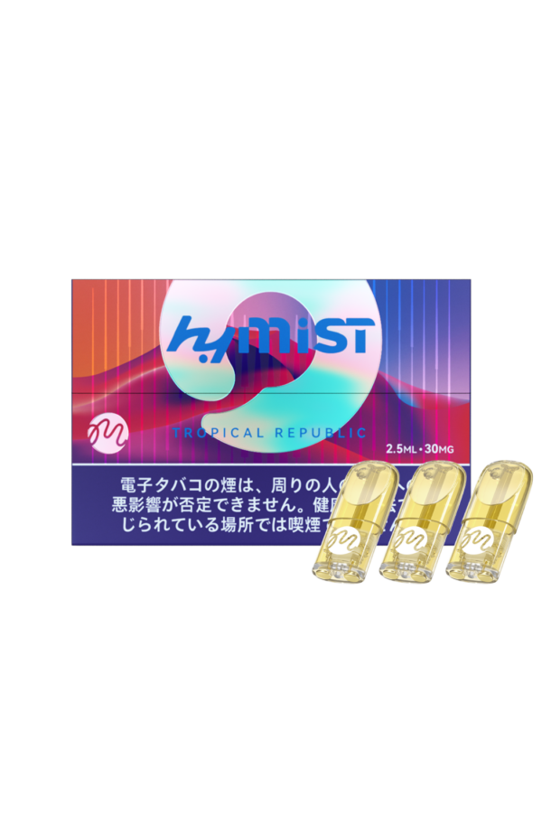 R5 Smart Pod System 交換用POD カートリッジ pod 2.5ml 3個入 トロピカルリパブリック Tropical Republic