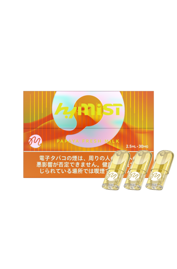 R5 Smart Pod System 交換用POD カートリッジ pod 2.5ml 3個入 パパイヤフレッシュミルク Papaya Fresh Milk