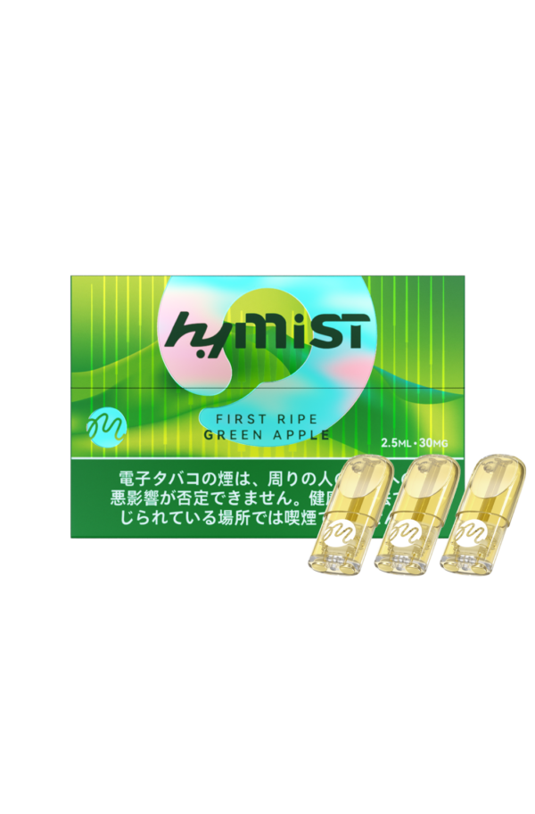 R5 Smart Pod System 交換用POD カートリッジ pod 2.5ml 3個入 初熟緑りんご First Ripe Green Apple