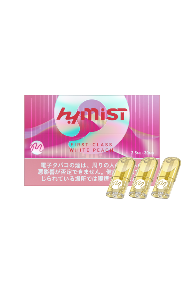 R5 Smart Pod System 交換用POD カートリッジ pod 2.5ml 3個入 一等白桃 First-Class White Peach